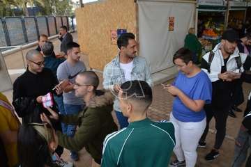 Sorteo del orden de participación en la Gla drag Queen de Telde (Foto TA y FJS)